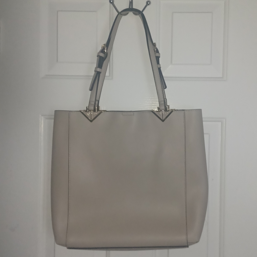 Antonio Melani Faux Leather Handled Tote Purse Handbag